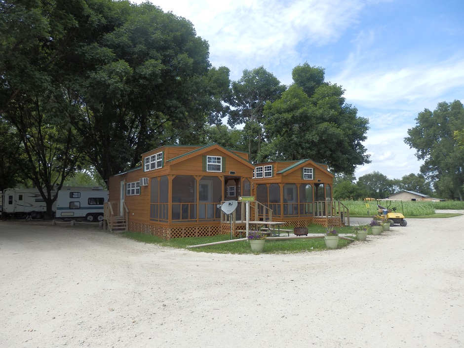 Cabin Camping in Kansas at Our Jellystone Park