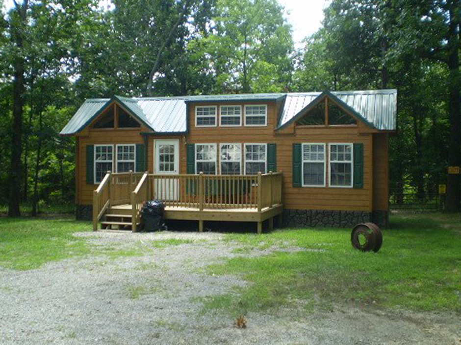 best cabin camping in missouri